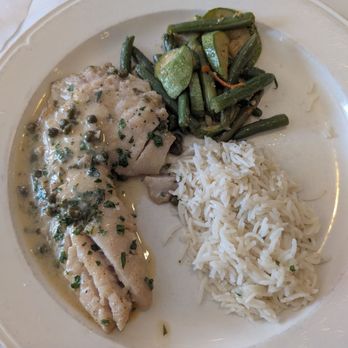 Il Pavone - red snapper piccata - Italian Near Me - Walnut Creek, California