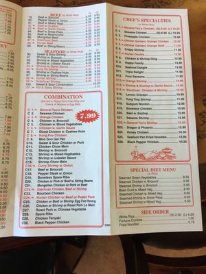 Menu photo 5 China Panda Winter Garden, FL