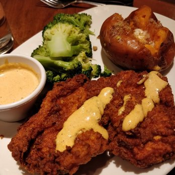 Outback Steakhouse - Bloomin' Chicken Fried Steak - Steakhouses Near Me - Secaucus, New Jersey