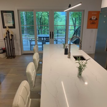 Affordable Granite & Cabinetry - long view of Island - Cabinetry Near Me - Fishkill, New York