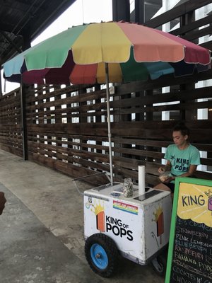 King of Pops Cart by null