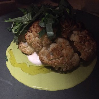 Kyu - Roasted cauliflower with goat cheese - Asian Fusion Near Me - Miami, Florida
