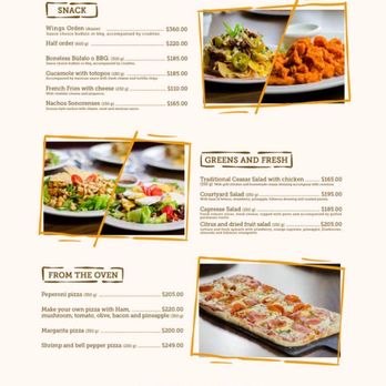 Centro - Menu as of February 2024 - American Near Me - Hermosillo, SON