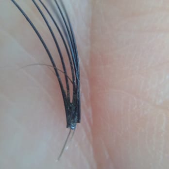 RV Lash - 4-5 extensions stuck on 2 lashes l. They would hang on till both of my lashes would fall off, making it very uncomfortable - Eyelash Service Near Me - Sugar Land, Texas