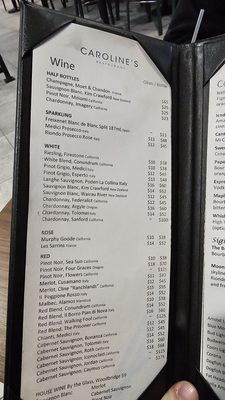 Menu photo 2 Caroline’s Moon Township, PA