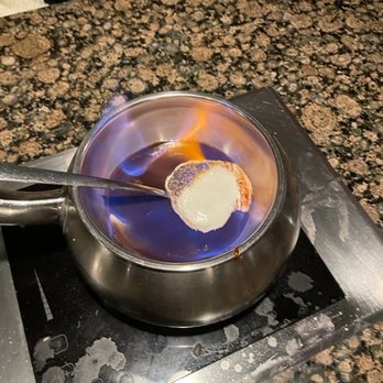 The Melting Pot - Towson - S'mores - on fire! - Fondue Near Me - Towson, Maryland The Melting Pot - Towson - S'mores - on fire! - Fondue Near Me - Towson, Maryland