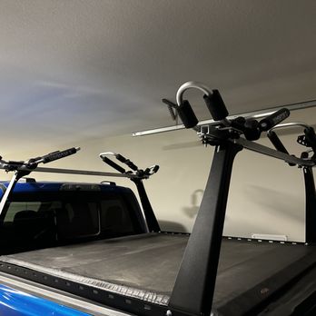 LoboStar - Kayak carrier needed to sit on a 1 1/4" flat top cross bar. They custom made the bars in one day and fitted it the next day. - Metal Fabricators Near Me - Las Vegas, Nevada LoboStar - Kayak carrier needed to sit on a 1 1/4" flat top cross bar. They custom made the bars in one day and fitted it the next day. - Metal Fabricators Near Me - Las Vegas, Nevada