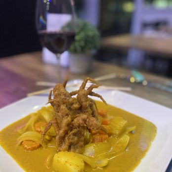 Jasmine Thai Kitchen - Soft shell curry - Thai Near Me - Mount Pleasant, South Carolina