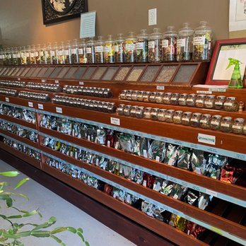 Serenity Moon Tea - main tea wall - Bubble Tea Near Me - Kent, Washington