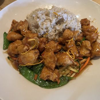The Cheesecake Factory - Orange chicken with brown rice 5/5 - American Near Me - Henderson, Nevada The Cheesecake Factory - Orange chicken with brown rice 5/5 - American Near Me - Henderson, Nevada
