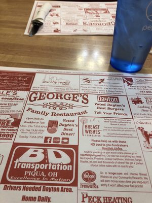 Menu photo 7 George's Family Restaurant Dayton, OH Menu photo 7 George's Family Restaurant Dayton, OH