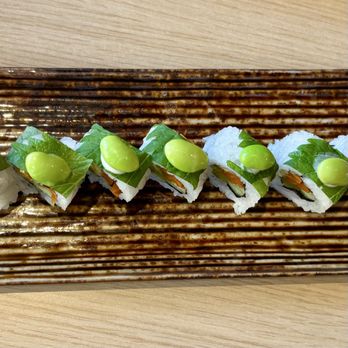 Sushi Enya - Pasadena - Green Man Vegan Roll - Sushi Bars Near Me - Pasadena, California