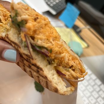 Olive & Thyme - Spicy Chicken Sandwich - Sandwiches Near Me - Toluca Lake, California Olive & Thyme - Spicy Chicken Sandwich - Sandwiches Near Me - Toluca Lake, California