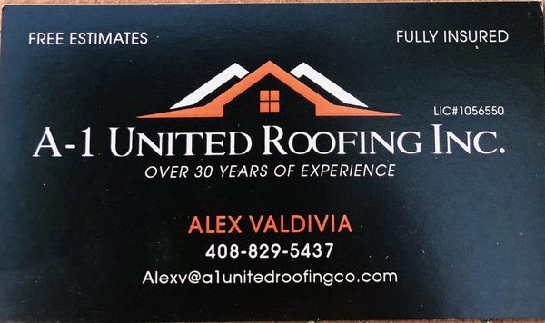 A-1 United Roofing Logo