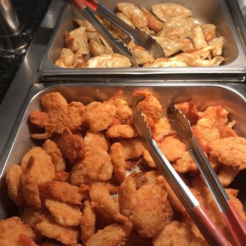 Flaming Grill & Supreme Buffet - Fried shrimp and chicken dumplings - Buffets Near Me - Baldwin, New York