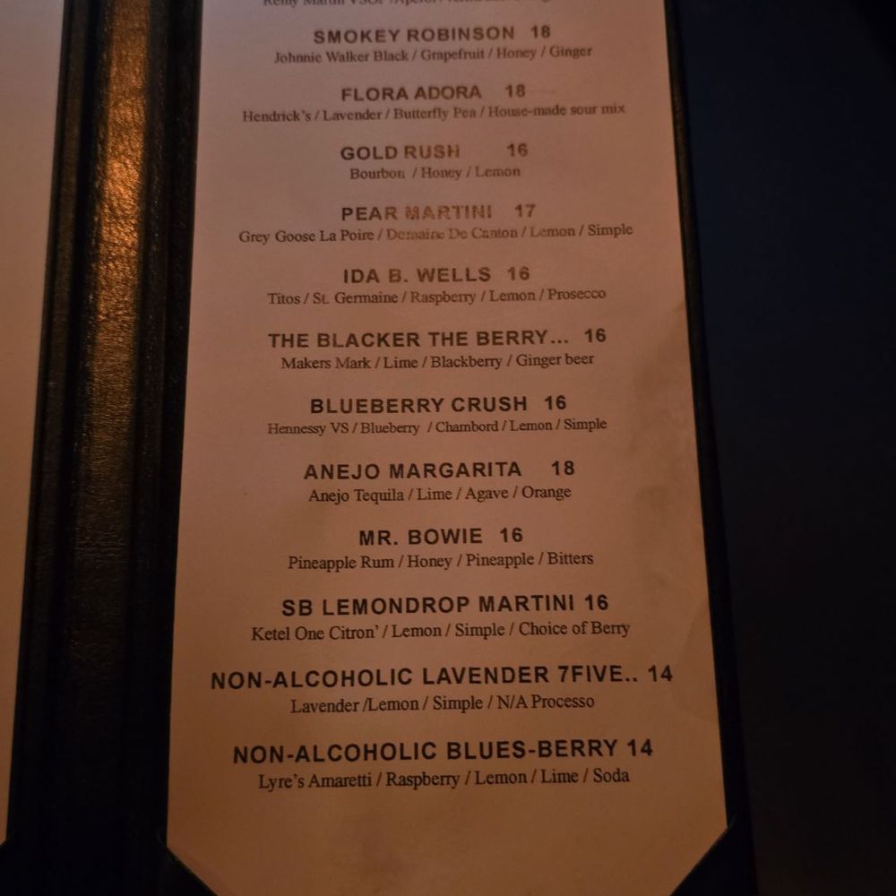 SavannahBlue - Drink menu - New American Near Me - Detroit, Michigan SavannahBlue - Drink menu - New American Near Me - Detroit, Michigan