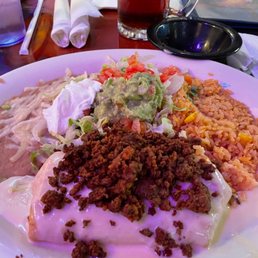 Ground Beef Chimichanga