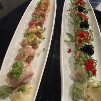 Japonessa Sushi Cocina - Right pic is the the World Cup sushi and left the Mexican ninja - Japanese Near Me - Seattle, Washington Japonessa Sushi Cocina - Right pic is the the World Cup sushi and left the Mexican ninja - Japanese Near Me - Seattle, Washington