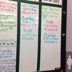 My Time Women Fitness - Latest class schedule, part 3 (as of 9/1/13)