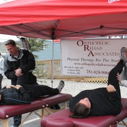 Orthopedic Rehab Associates - Helping the community stay healthy at the Marshfield St. Patrick's Day 5k
