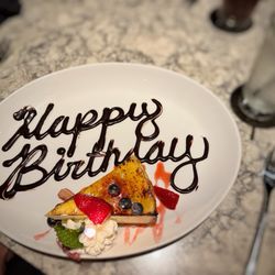 Firebirds Wood Fired Grill - Creme Brule Cheesecake
