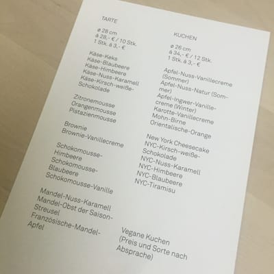 Menu photo 2 Bravo Bravko Kuchenwerkstatt Berlin, BE Menu photo 2 Bravo Bravko Kuchenwerkstatt Berlin, BE