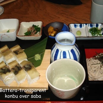 I-NABA - Battera Soba Gozen - Transparent special konbu over saba - Japanese Near Me - Honolulu, Hawaii I-NABA - Battera Soba Gozen - Transparent special konbu over saba - Japanese Near Me - Honolulu, Hawaii