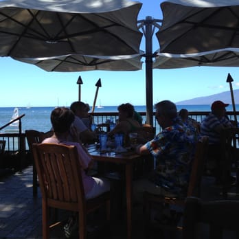 Kimo's Maui - View from just inside the building looking out onto the porch. - Seafood Near Me - Lahaina, Hawaii