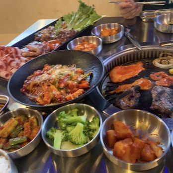 Do Si Korean BBQ - Marinated Combo + Tobokki - Korean Near Me - Kent, Washington Do Si Korean BBQ - Marinated Combo + Tobokki - Korean Near Me - Kent, Washington