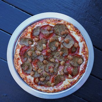 Mesa Pizza - Meatlovers - Pizza Near Me - Santa Barbara, California