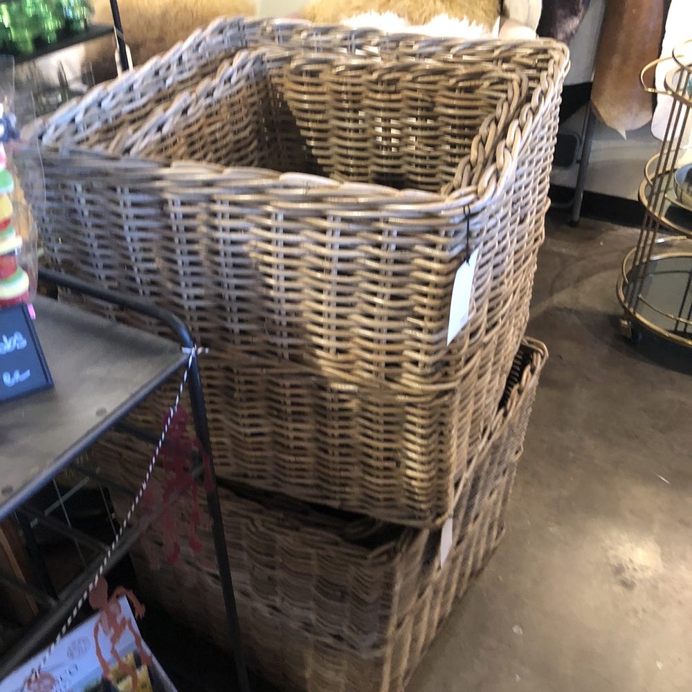 Texas Goods - I want this big basket for my throw blankets! - Home Decor Near Me - Dallas, Texas Texas Goods - I want this big basket for my throw blankets! - Home Decor Near Me - Dallas, Texas