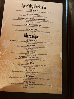 Menu photo 2 Mi Casa Grill Cantina Las Vegas, NV