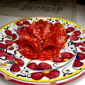 Carbone - Meat as part of the complimentary food served before the meal. - Italian Near Me - Las Vegas, Nevada