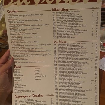 DaVinci's - Menu - Italian Near Me - Marco Island, Florida