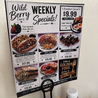 Menu photo 1 Wild Berry Cafe Naples Naples, FL