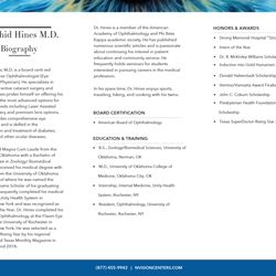 NVISION Eye Centers - Roseville - Mujahid Hines, M.D. Biography