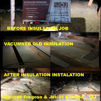 OJ Insulation - G. Contreras attic insulation job. Great job Installers!! - Insulation Installation Near Me - Azusa, California OJ Insulation - G. Contreras attic insulation job. Great job Installers!! - Insulation Installation Near Me - Azusa, California