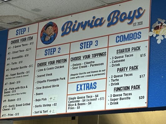 Menu photo 1 Birria Boys Elk Grove, CA Menu photo 1 Birria Boys Elk Grove, CA