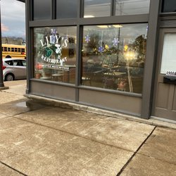 Outside