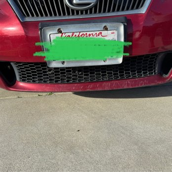 Insurance  Auto Body Mobile Services - Before: Scratched lower bumper from my battles with various curbs - Body Shops Near Me