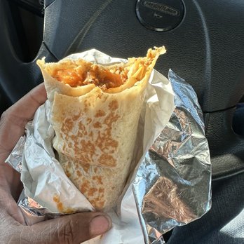 El Taquito - This was a breakfast burrito with chorizo and mild salsa verde! Absolutely delicious - Mexican Near Me - Newnan, Georgia