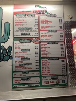 Menu photo 3 Si Senor Tacos Clayton, NM Menu photo 3 Si Senor Tacos Clayton, NM