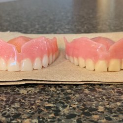 Urgent Denture Repair - Duplicate on right-I have never had a gap between my top two teeth-poor work.
