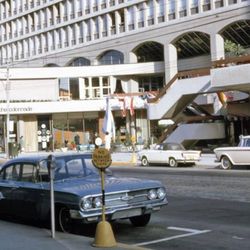 The Colonnade - The Colonnade, 1960, by R.M. Chisholm (from Facebook).
