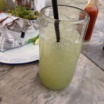 Mariscos Za Za Za - Lime jalapeño drink - Seafood Near Me - Los Angeles, California