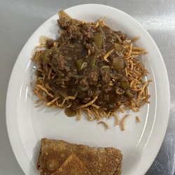 New England Roadside Grill - Chowmein & eggrole