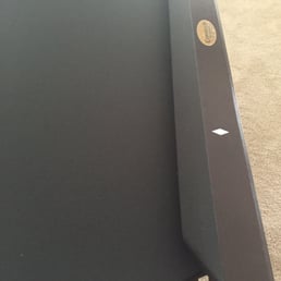 New felt on my perfectly leveled and centered table!