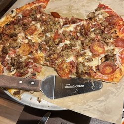 Uno Pizzaria & Grill - So yummy ! I loved it ! I got mad I got full & couldnt eat more. Haha!