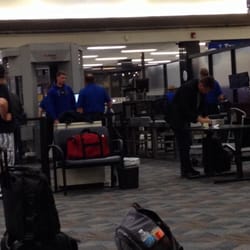 TSA Checkpoint Terminal A - Eppley Airfield - Smooth process today...