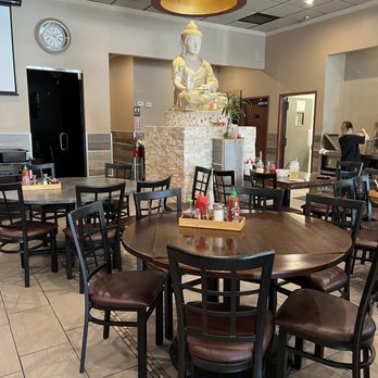 Pho Asia - tables and chairs in a restaurant - Vietnamese Near Me - Audubon, New Jersey